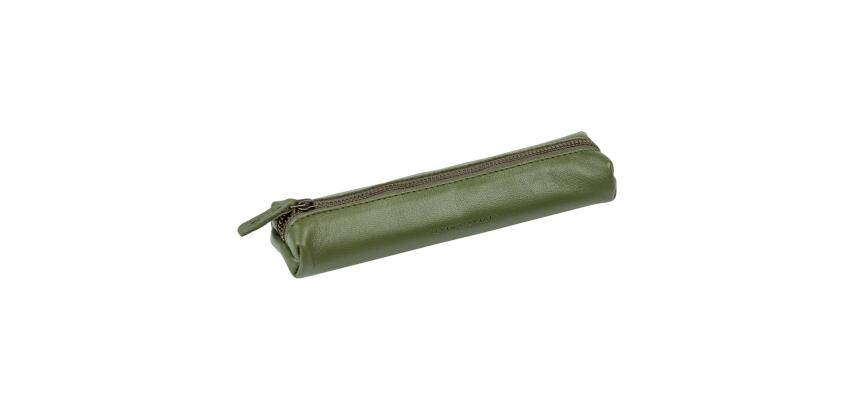 Flying Spirit trousse en cuir Mini 19x4x2,5cm - Kaki