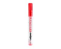 DARWI Marqueur Peinture sur Cuir Pointe Conique Fine 2mm - vermillon