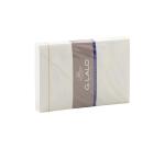25 enveloppes C6 (114x162mm) Vergé de France doublées gommées