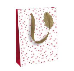 Pomme d'amour, sac large 26,5x14x33 cm - Blanc