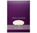 Bloc Velin pur coton A5 (148x210mm), 40 feuilles, 125g - Blanc