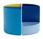 Portapenne modulare The Quarter Bee Blue - 12 x 12 x 8,3 cm - multicolore - Exacompta