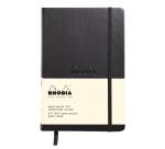 Webnotebook Rhodia A5 96 Blatt dot/punktkariert 90g - Schwarz
