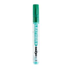 DARWI Ledermarker, Spitze 2mm, Inhalt 6ml, Tannengrün - Tannengrün