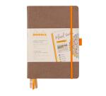 Rhodiarama Goalbook rembordé rigide A5 240 pages dot papier ivoire 90 g
