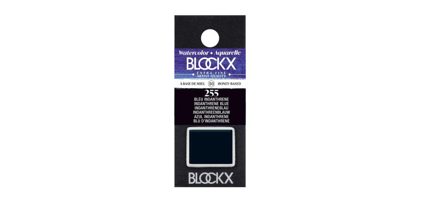 Aquarellfarbe, Indanthrenblau - 1/2 Näpfchen 1,5ml - Indanthrenblau