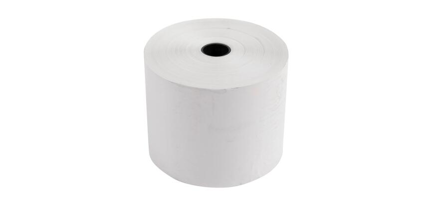 Bobinas Exacompta para ticketes de tarjetas de banco y terminal de pago 60x80x12x70 - 1 pliegue termico 55 grs