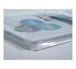 Exacompta Pack of 2 PP Adhesive Expanding Pockets A4 - Crystal