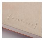 Rhodiarama Goalbook souple A5 240 pages petits carreaux 5x5 papier ivoire 90g - Beige
