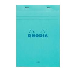 Rhodia geniet blok Colors Azuur N°16 A5 14,8 x 21 cm - Azuurblauw