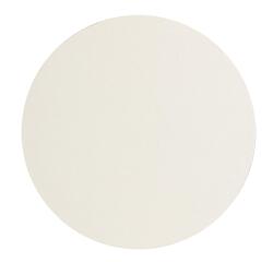 Canvas karton wit gecoat diam20cm - Wit