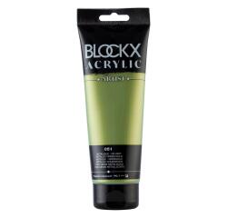 Feine Acrylfarbe, Acrylic Artist, Tube 250ml - Grün Metallic