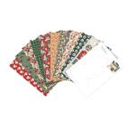 PAPIERS IMPRIMÉS, Bloc de 20 feuilles à motifs 160g/m2 au format A4 (21x29,7cm) + 1 idée créative - Souvenirs de Noël - Multicolore