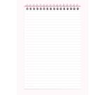 Bloc reliure intégrale COULEURS Pune 14,8x21 cm - Prune