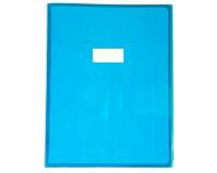Protège-cahiers cristalux PVC 22/100ème 24x32 cm