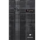 Bloc Pupitre agrafé en-tête A4+ 160 pages détachables et perforées 4 trous détachables ligné + marge - Assortis