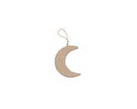 Lune plate à suspendre - Kraft