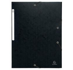 Chemises à élastiques carte lustrée 3 rabats monobloc