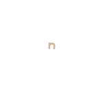 Petite lettre kraft n 8,5cm - Kraft