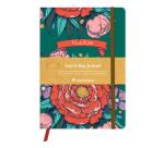 Frida Kahlo, DaytoDay agenda 19x25 cm, 192 pagina's met stippen, insteektas met balg achteraan, bladwijzer, sluiting met elastiek, g eassorteerd