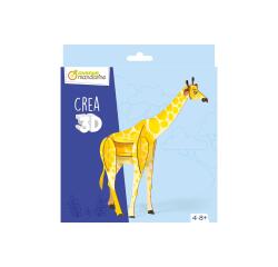 Crea 3D, Girafe - Bleu