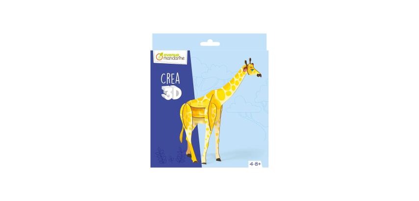 Crea 3D, Giraffe - Blau