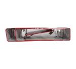Lot de 3 classeurs à levier - dos de 80mm - format A4 - extérieur en polypropylène / intérieur en papier - Rouge