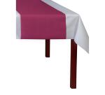 Tischläufer Tête-à-tête auf Rolle, Spunbond, reißfest und abwischbar - 48x0,40m - Bordeauxrot