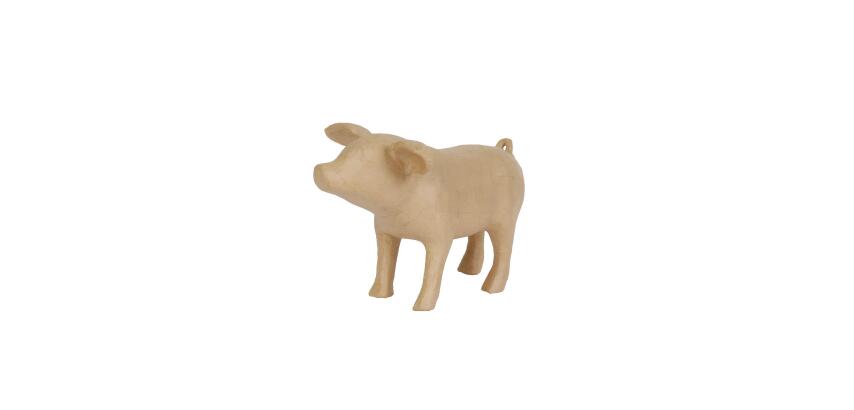 Bébé cochon 28cm - Kraft