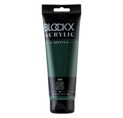 Feine Acrylfarbe, Acrylic Artist, Tube 250ml - Olivgrün