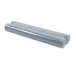 Rotoli carta per carta di credito 57x40mm - 18m - Carta termica conttato alimentare 52gr - Safe Contact senza fenolo - Grigio chiaro|