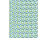 852 - Pochette 20 feuilles Décopatch - Bleu