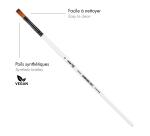 Darwi For You Lang plat penseel 6 mm T 6 - Wit