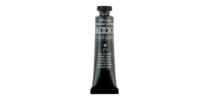 Peinture à l'huile extra-fine tube 20ml - Gris de Payne