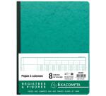 Booklet 8 columns on 1 page 33 lines 80 pages 32x25cm - Assorted colours