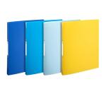 Ringmap 2 ringen 15 mm gerecycleerd polypropyleen BeeBlue - A4 - assortiment kleuren
