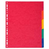 Intercalaires carte lustrée 225 g 5 positions - A4 maxi