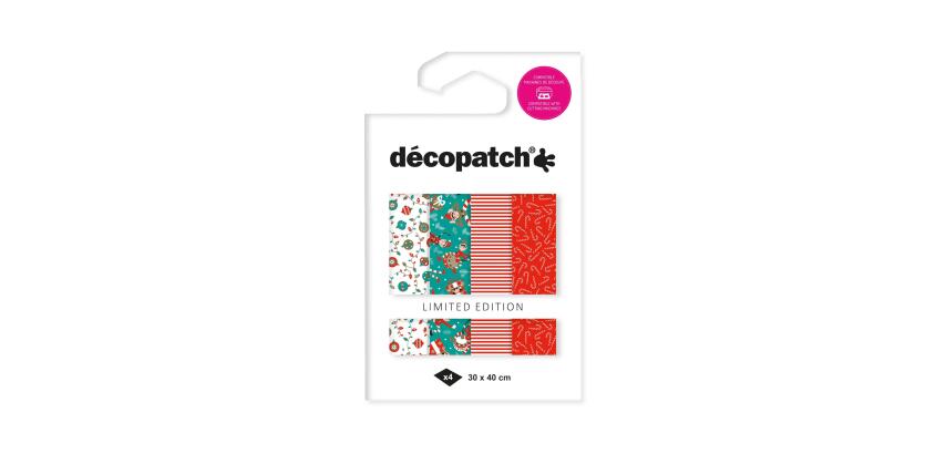 Décopatch Assortment 4 Foil Papers - Elf