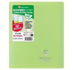 Koverbook PP opaak 17x22 48bl séyès