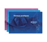 Cahier Travaux Pratiques piqué 7000 à l'italienne 24x16cm 32 pages uni 70 g - Assortis