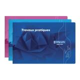 Cahier Travaux Pratiques piqué 7000 à l'italienne 24x16cm 32 pages uni 70 g - Assortis