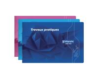 Cahier Travaux Pratiques piqué 7000 à l'italienne 24x16cm 32 pages uni 70 g - Assortis