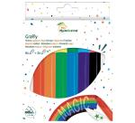 Poch. 8 feutres magiques (6 coul. + 2) - Multicolore