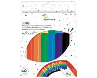 Poch. 8 feutres magiques (6 coul. + 2) - Multicolore