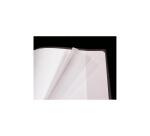 Crystal exercise book protectors 25/100 + Book mark 24x32cm transparent - Colourless