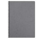 Cahier reliure intégrale Age Bag A4 100 pages petits carreaux - Gris