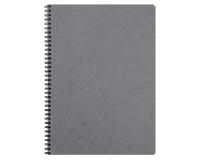 Cahier reliure intégrale Age Bag A4 100 pages petits carreaux - Gris