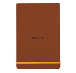 Rhodia Hardcover Webnotepad - 9 x 14 cm ? Lined - Copper