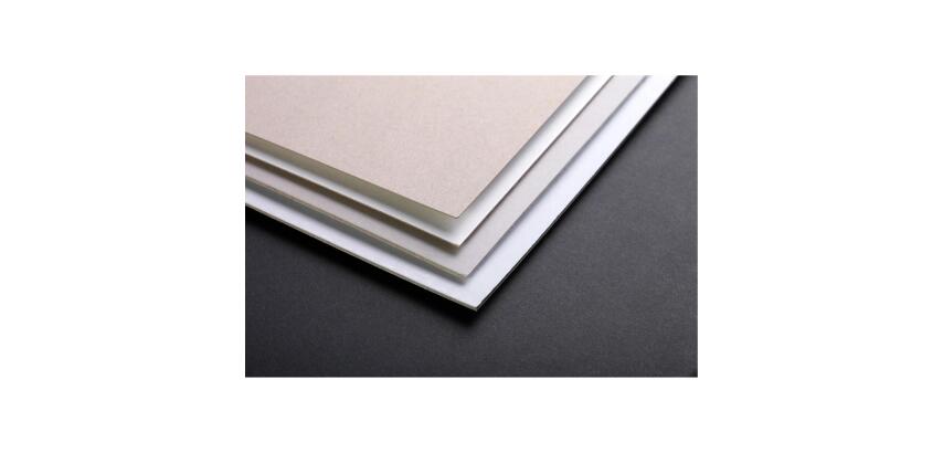 Clairefontaine Semi-Finished Board - 50 x 65cm - 10 Sheets - 1.8mm - 1200gsm