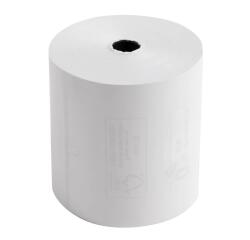 Rotolo per scontrini 1cop term 55g 80x80x12x76 sBPA - Bianco